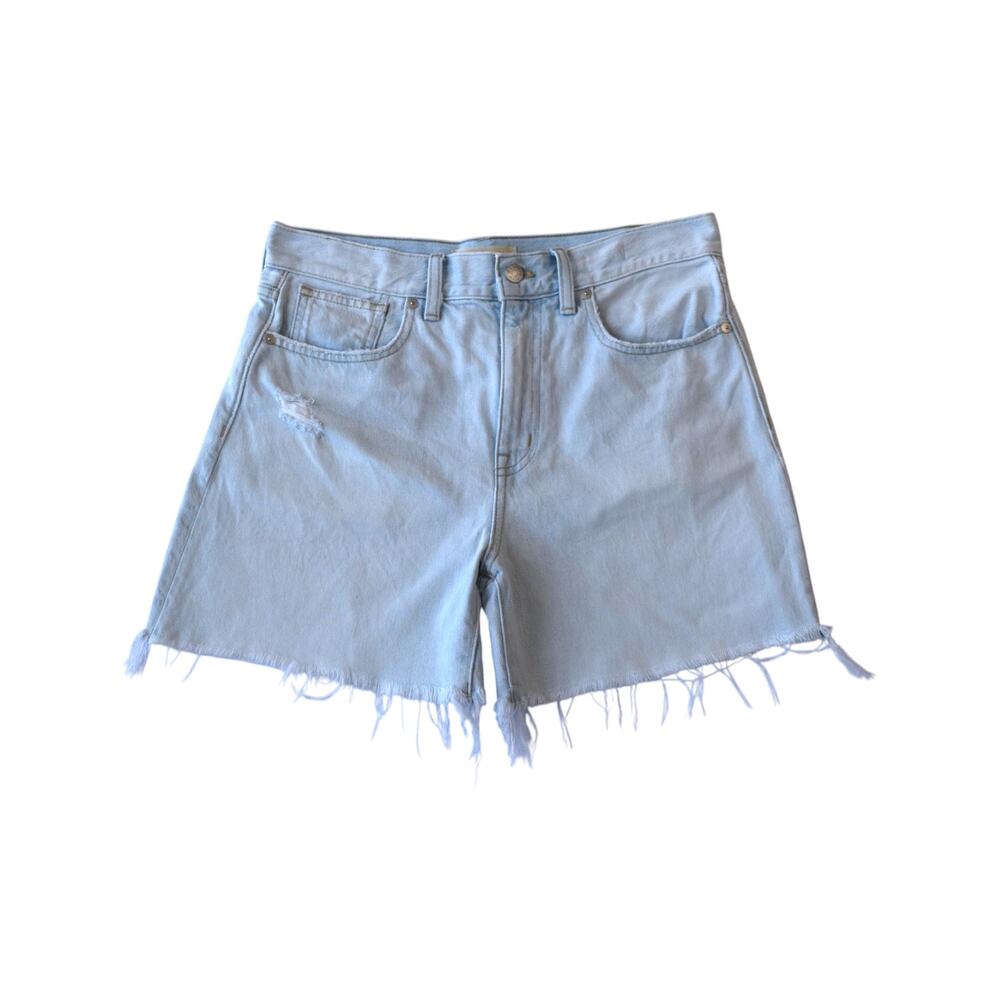 Madewell The 90s Jean Short Size 27 High Rise Cutoff Denim Shorts